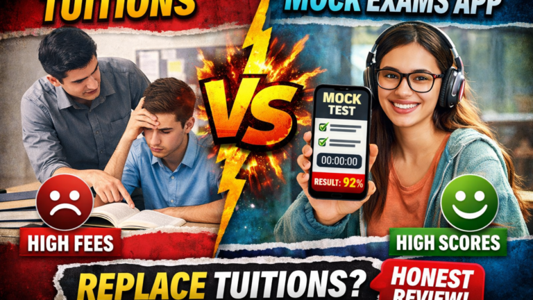 Can a Mock Exams App Replace Tuition? Honest Student Review